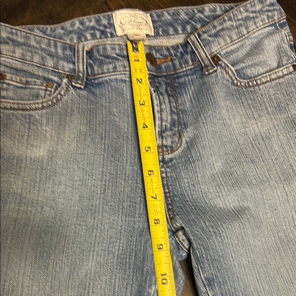 WHBM Light Wash Floral Blanc Capri - Picture 7 of 11